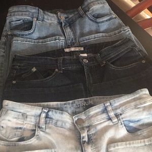 3 pair of Chico’s  Jeans